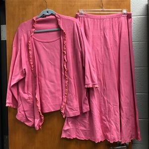 3 piece outfit from Joan Vass